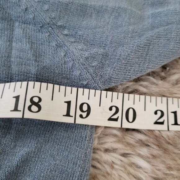 Victoria Holley Vintage Silk Blend Button Down Cardigan Light Blue Size‎ Small - Picture 6 of 8